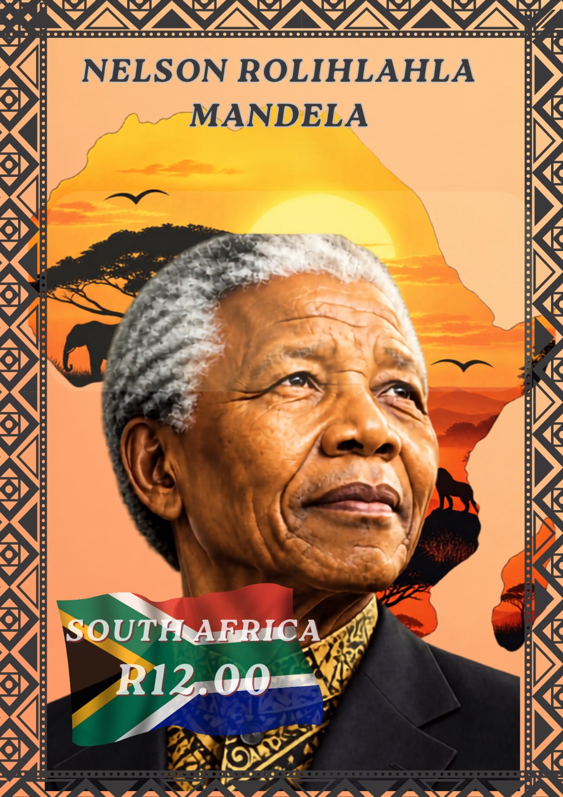 Nelson Mandela Heritage Postage Stamp Design